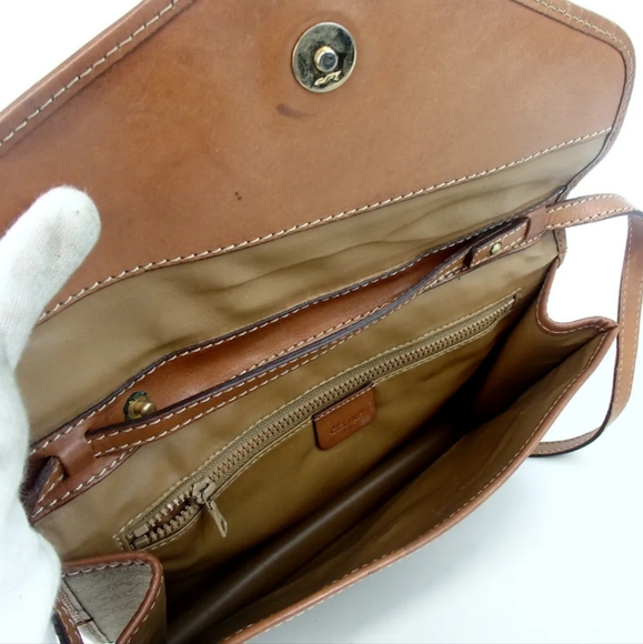 CELINE MO6 WALLET SHOULDER BAG 2-PEACE SET PVC LEATHER - Picture 8 of 14